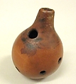 Ipu Hokiokio (nose flute), Gourd, Native American (Hawaiian)